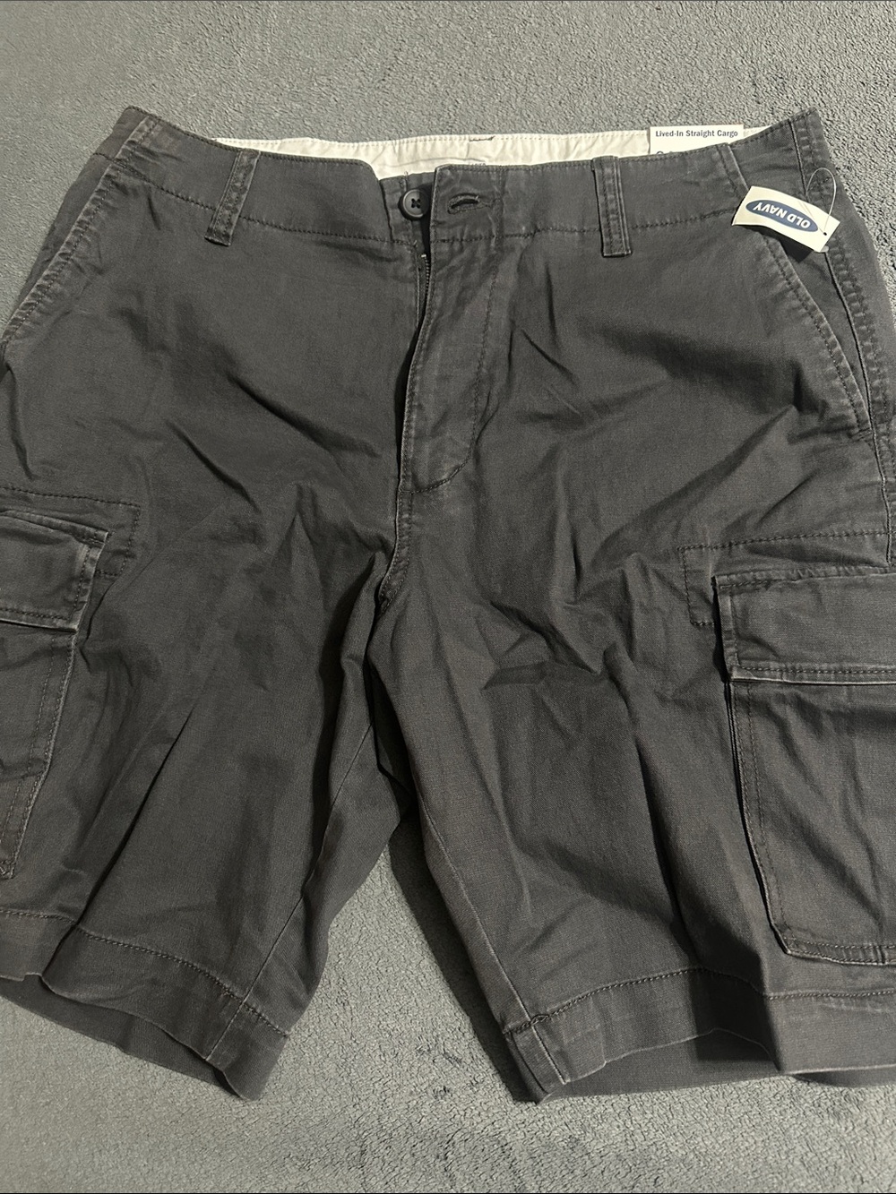Old Navy Men's dark grey Cargo Shorts